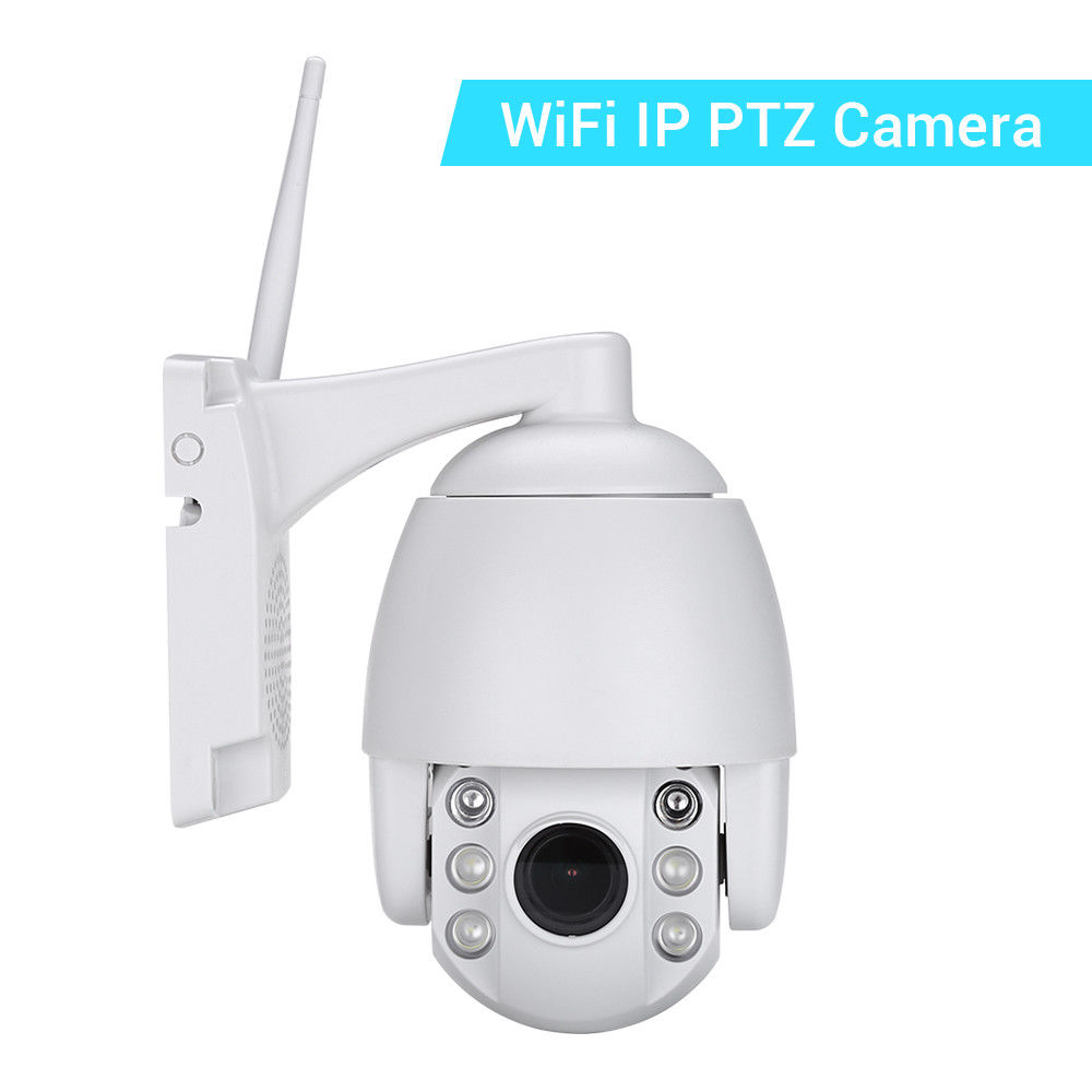 2MP HD 1080P WiFi Wireless IP Camera Security 5x Zoom Onvif IP66