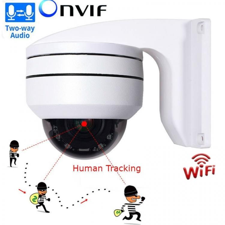 Hikvision CCTV Auto Tracking Dome PTZ WIFI Camera 4MM Wireless